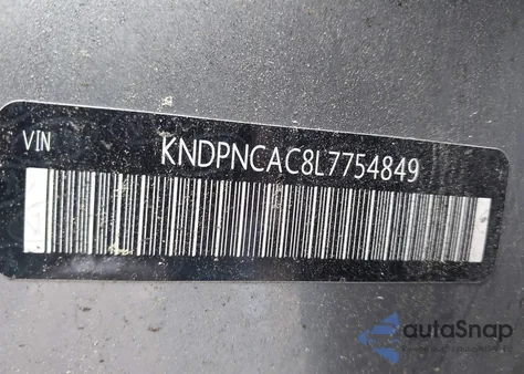 2020 Kia Sportage Ex z USA, uszkodzony, nr VIN KNDPNCAC8L7754849